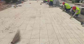 海东黄金麻荔枝面地铺案例