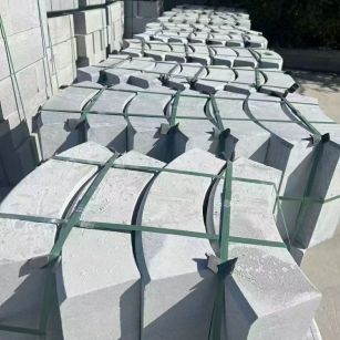 海东 芝麻灰弧形路沿石