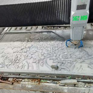 海东 别墅墙面石材雕刻