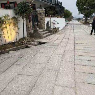 海东仿古石铺装效果