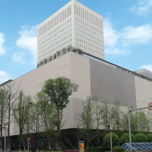 海东花岗岩在外墙干挂案例