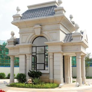 海东花岗岩在建筑外墙的应用