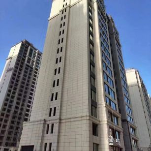 海东黄金麻高端小区，外墙干挂