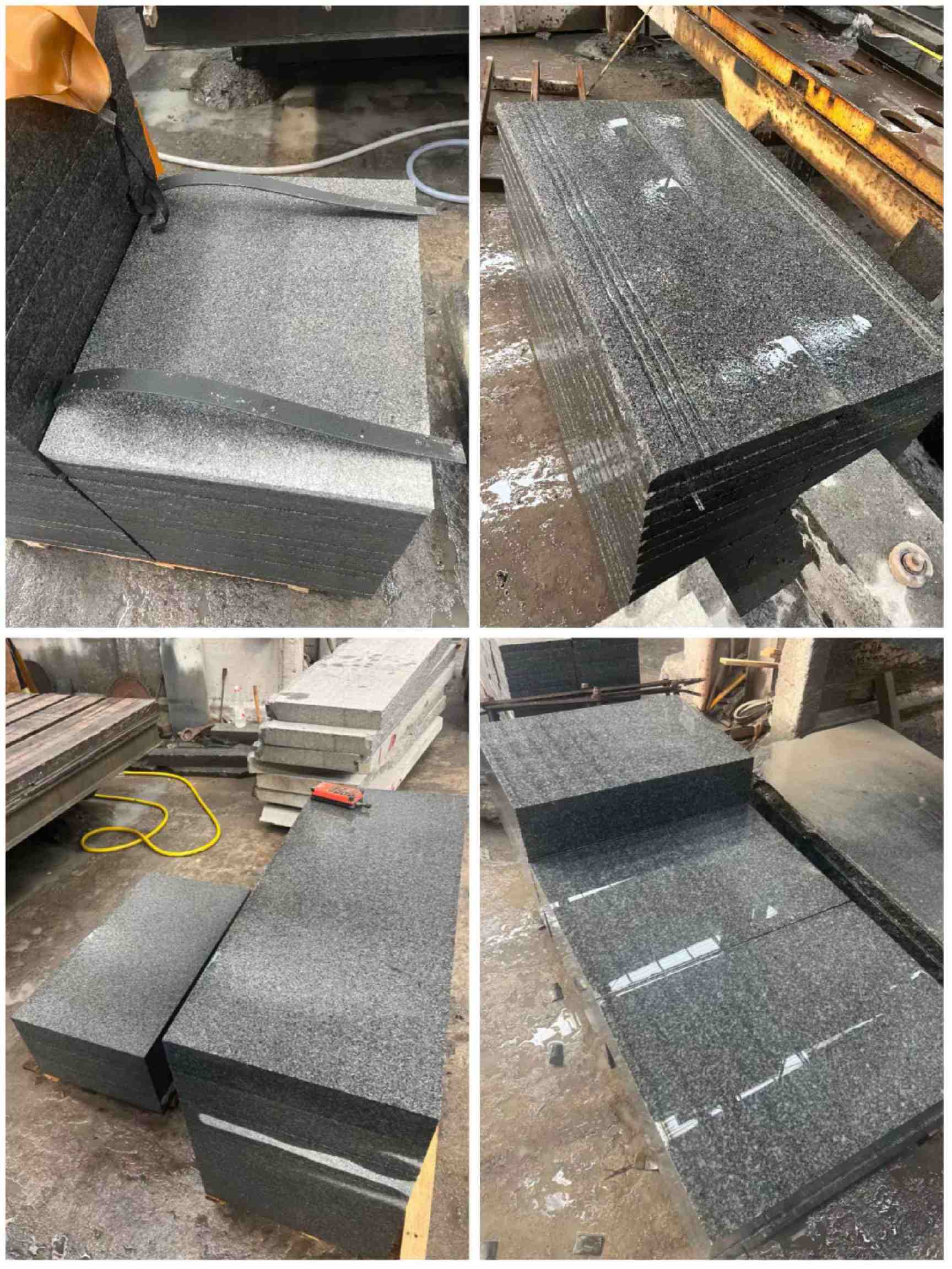 海东 芝麻黑地铺石材