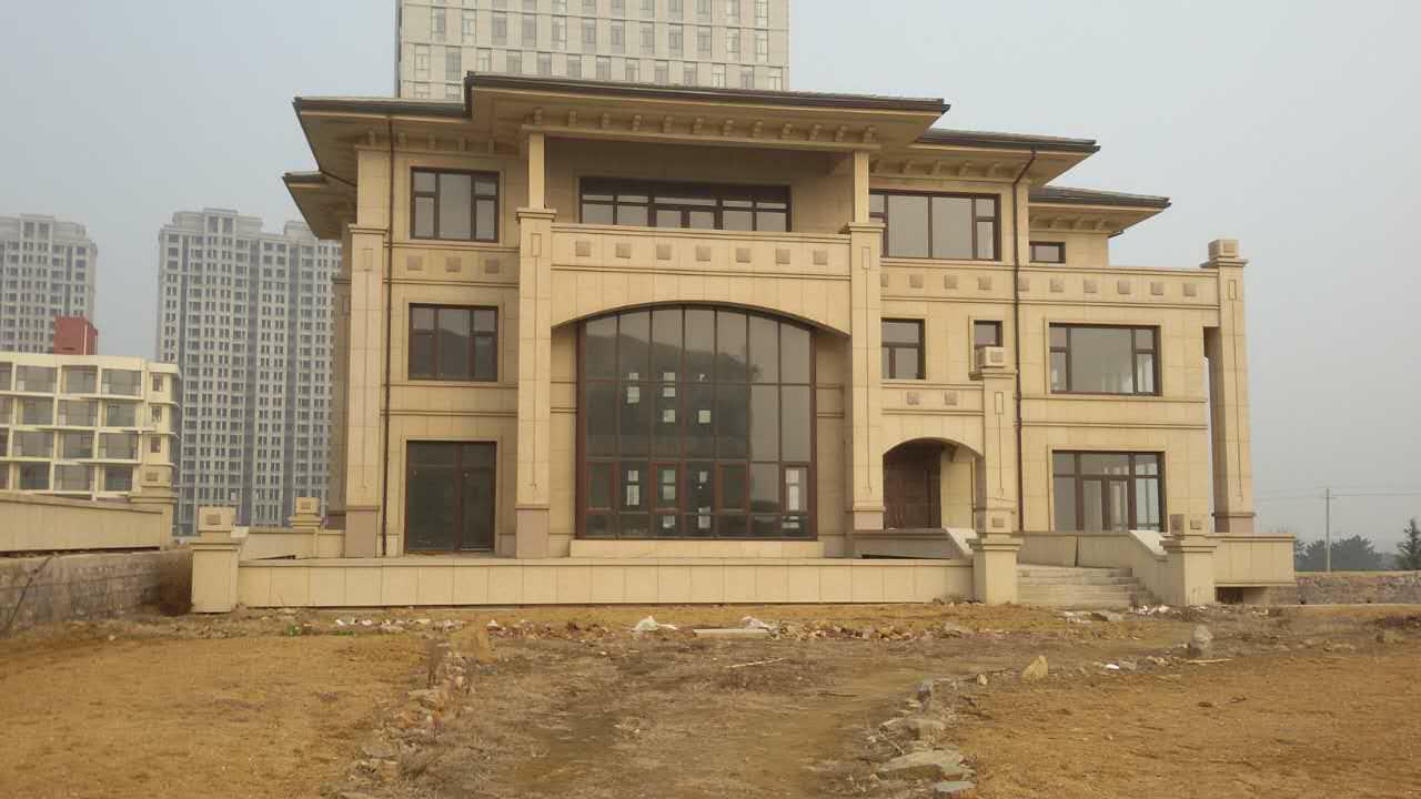 海东黄金麻外墙案例