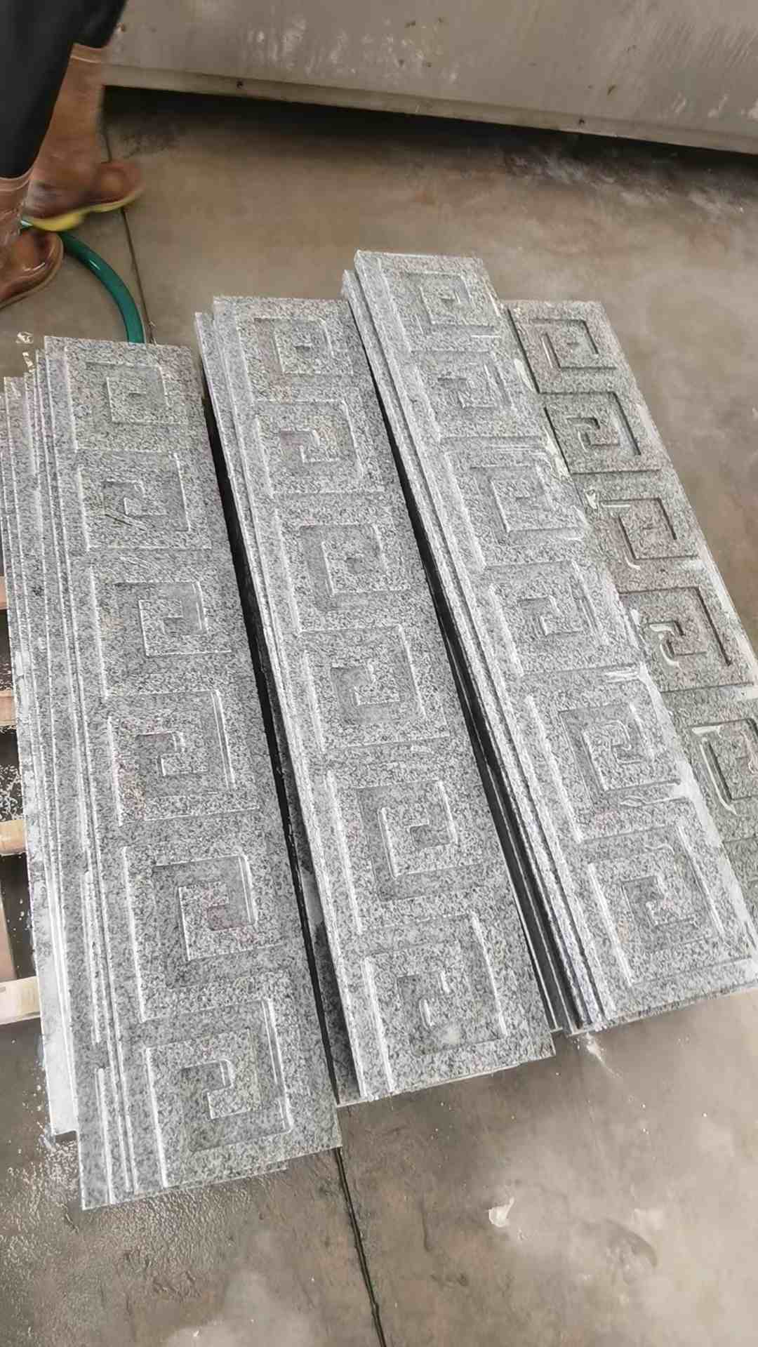 海东 别墅回纹线条，雕刻